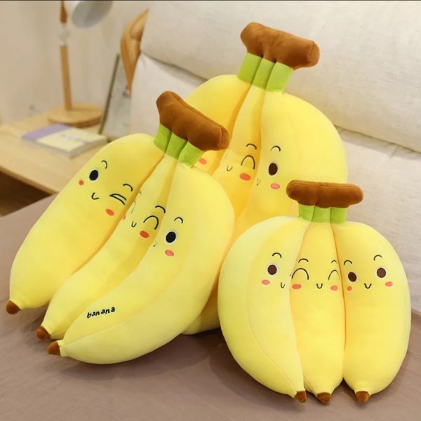 Imagen de peluche de plátanos