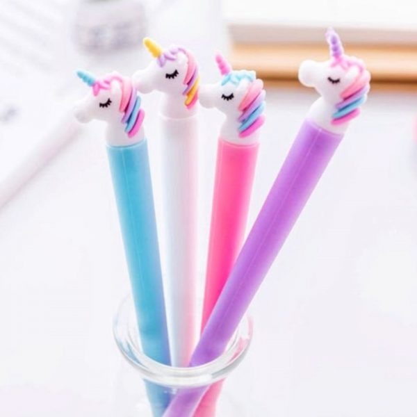 Imagen de bolígrafos de unicornio