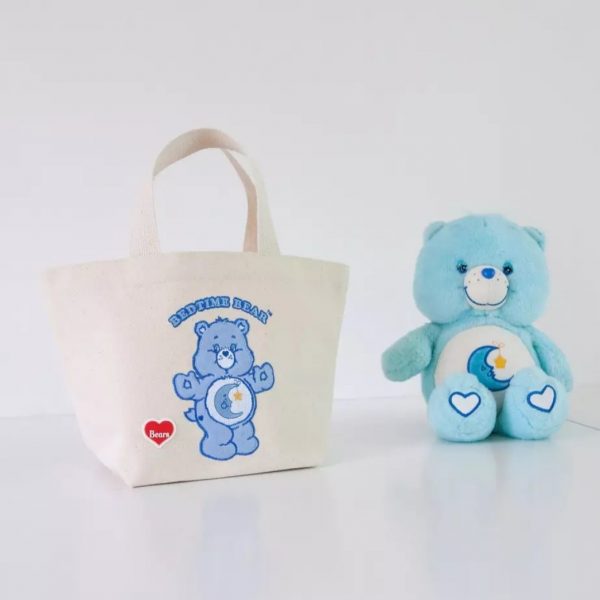 Imagen de bolso mini shopper osos amorosos azul