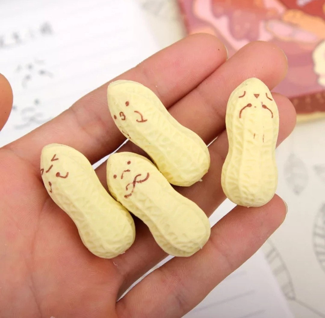 Imagen de gomas con forma de cacahuetes