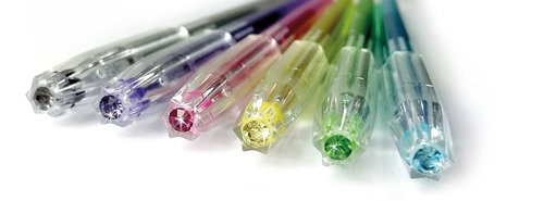 Imagen de bolígrafos glitter diamond