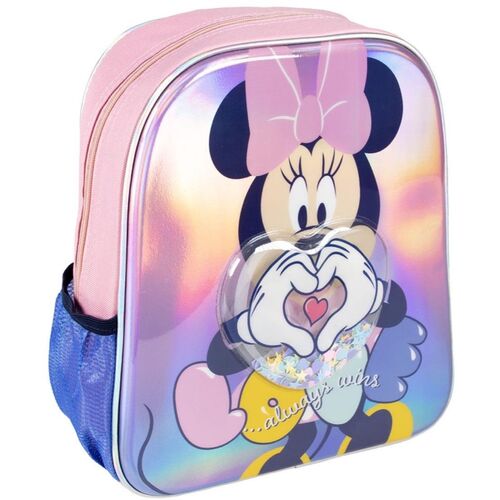 Imagen de mochila infantil de confeti minnie mouse