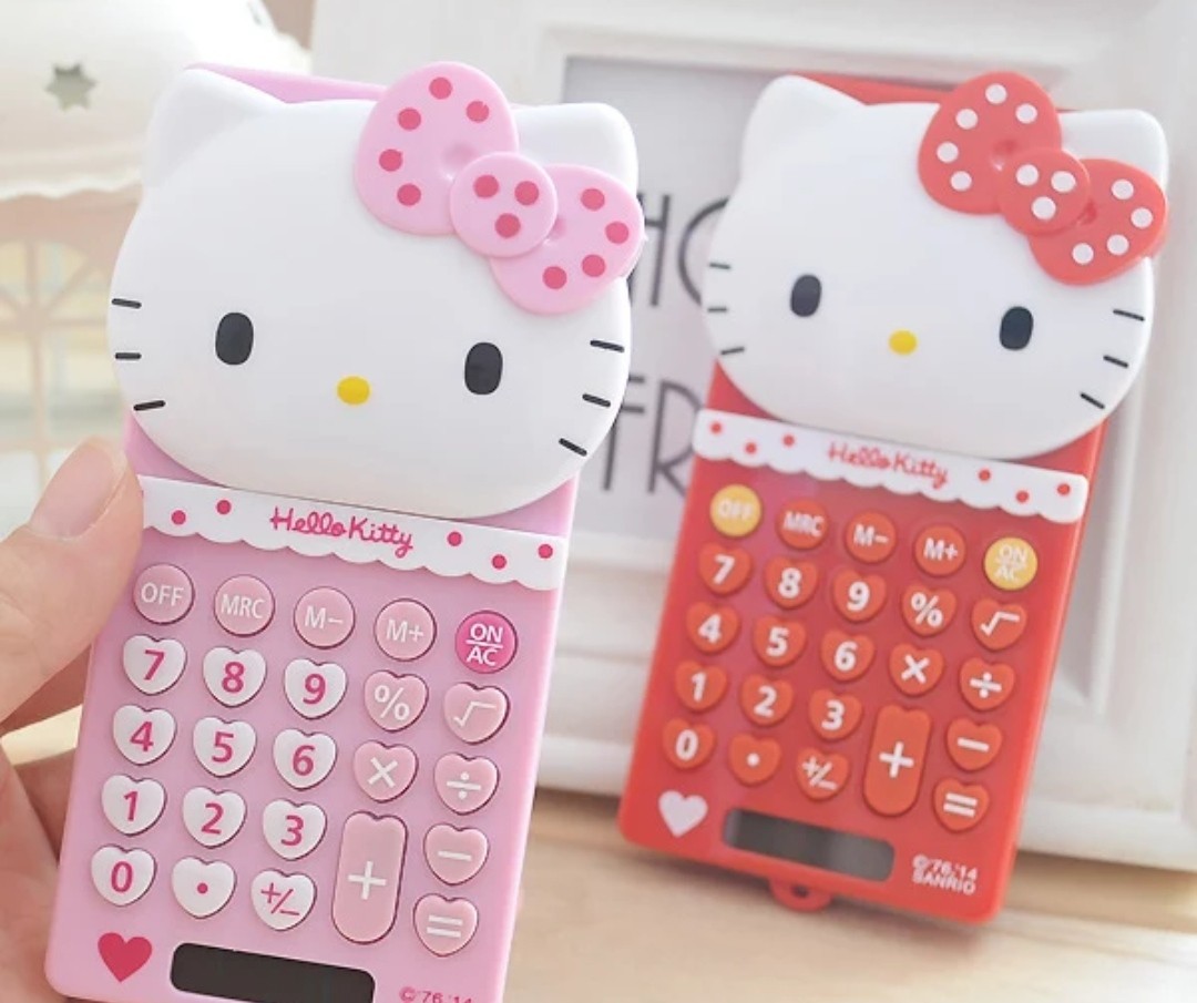 Imagen de calculadora de hello kitty
