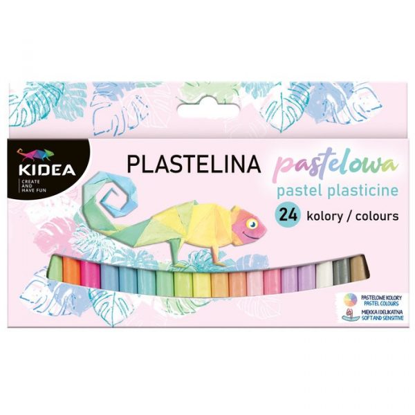 Set de 24 plastilinas colores pastel
