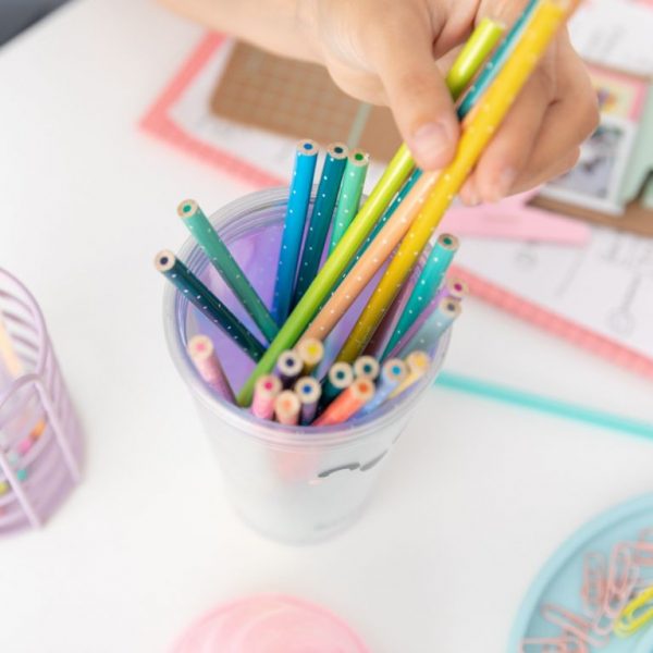 Imagen de set de lápices de colores milkshake