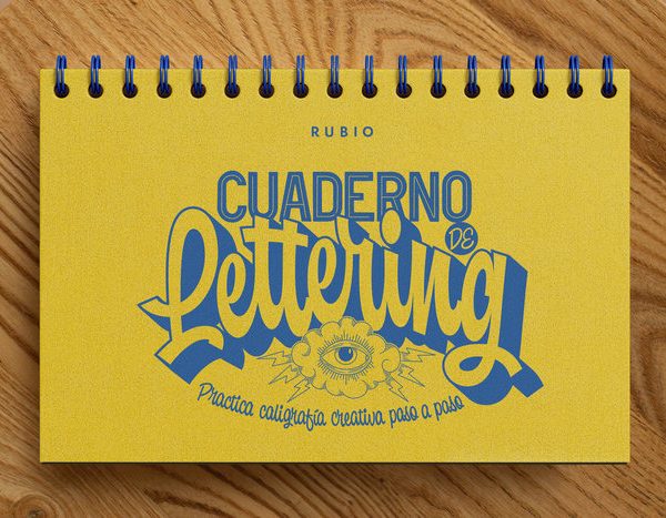 Cuaderno de lettering Rubio