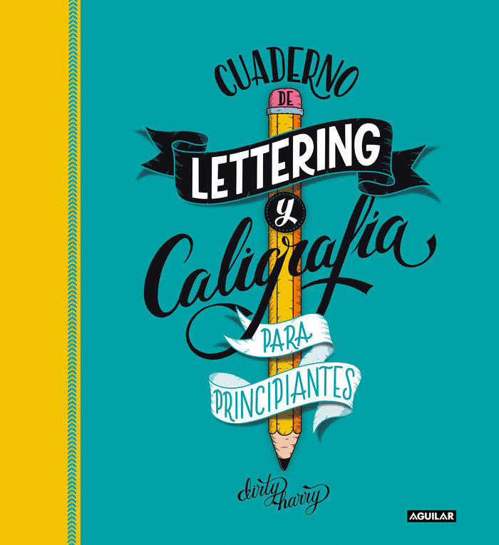 Imagen de cuaderno de lettering y caligrafía creativa para principiantes