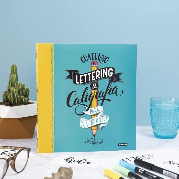 Cuaderno de Lettering y caligrafía creativa para principiantes