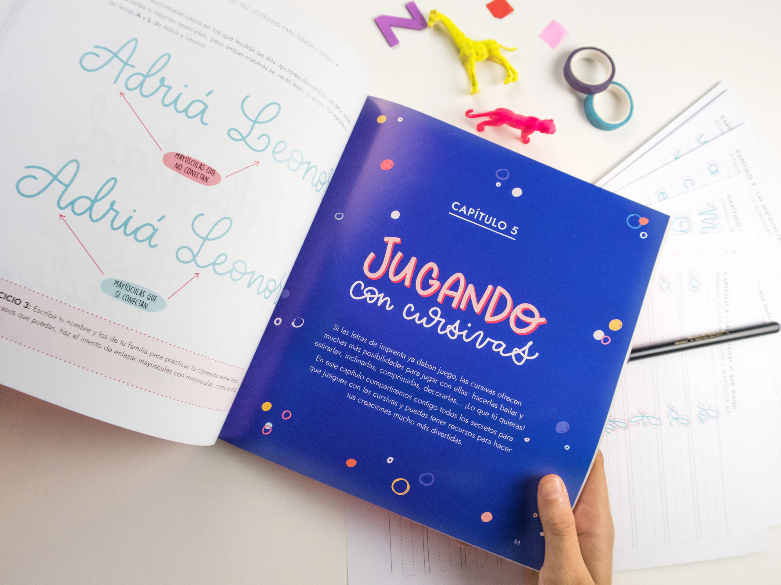 El increíble libro de lettering para Niños y Niñas