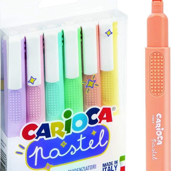 Imagen de marcadores color pastel de carioca