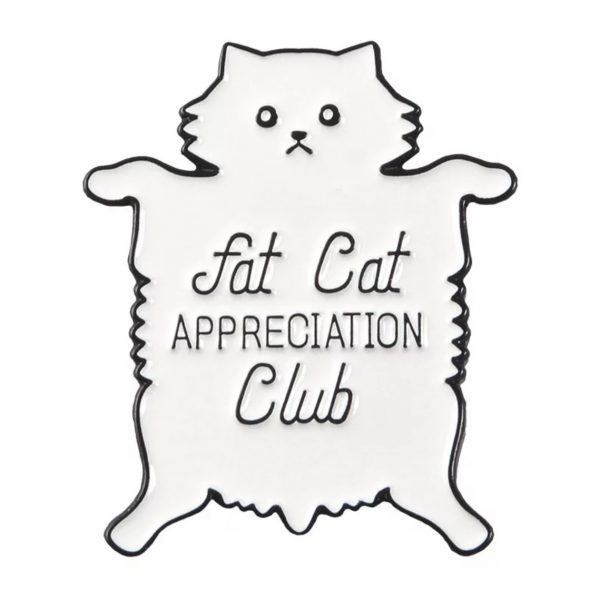 Pin Fat Cat Appreciation Club