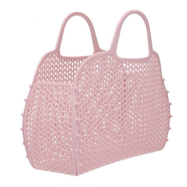 Imagen de cesta de plástico rosa