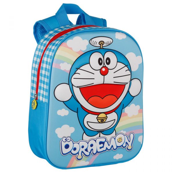 Mochila Doraemon Rainbow 32 cm
