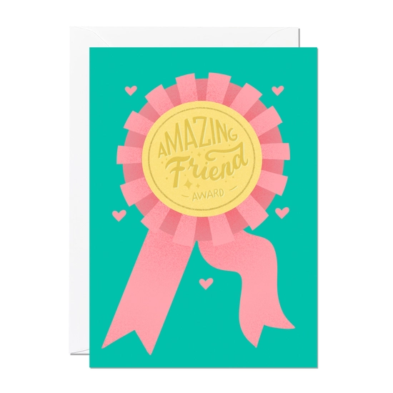 Tarjeta de felicitación - Premio Amazing Friend