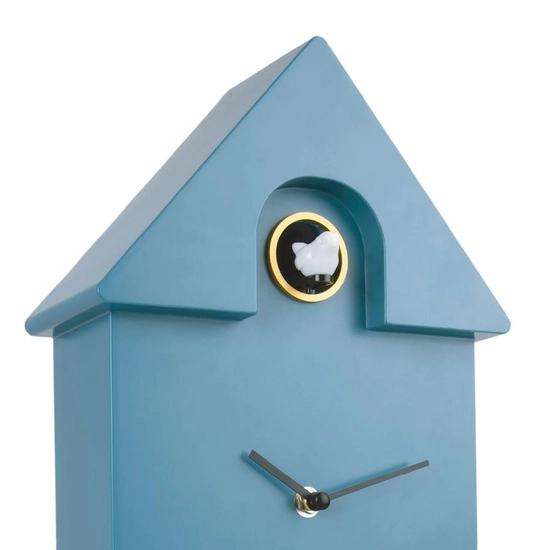 Imagen de reloj de cuco casita azul