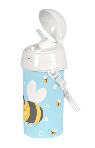Imagen de botella plástico abejas