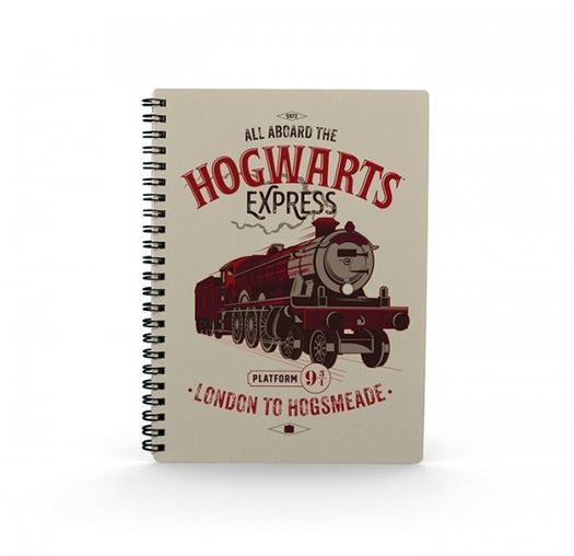 Imagen de libreta 3D Hogwarts Express
