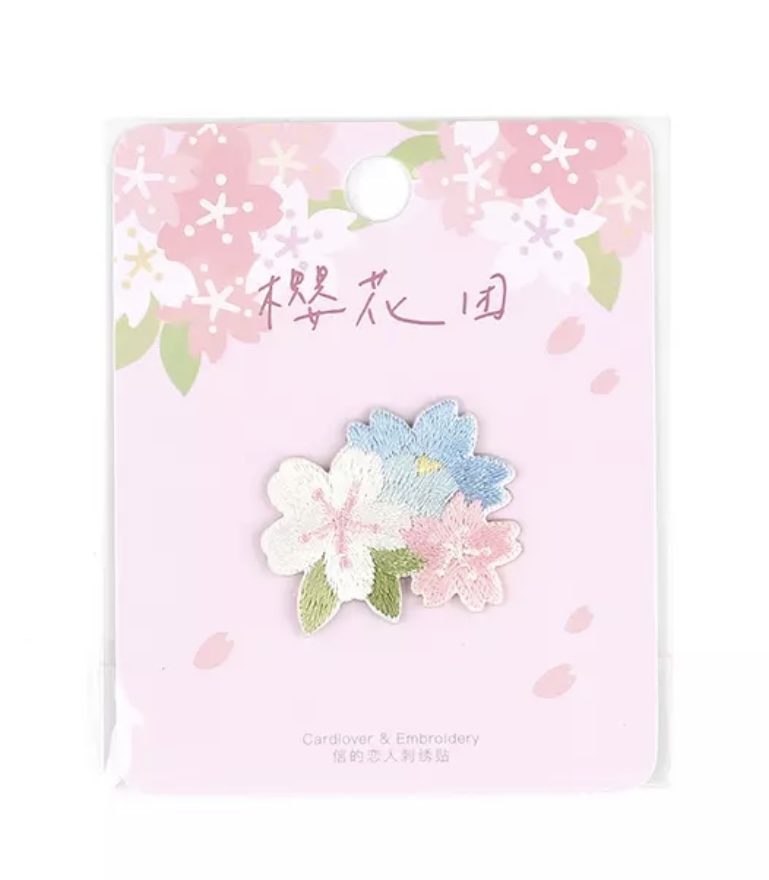 Imagen de parche sakura flower