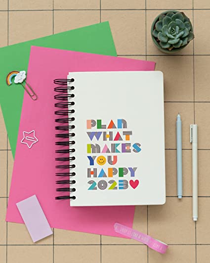 Imagen de agenda anual plan what makes you happy