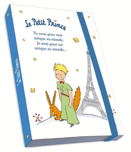 Imagen de cuaderno a5 del principito con Torre Eiffel
