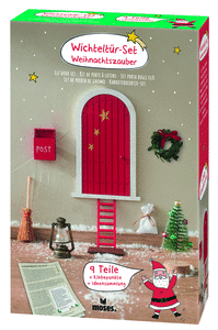 Imagen de kit de puerta para elfo navideño