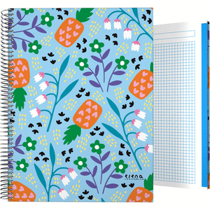 Cuaderno A4 Flowers & Pinneaples