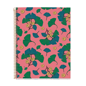 Imagen de cuaderno a4 rosa ginkgo