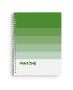 Imagen de cuaderno a4 pantone verde