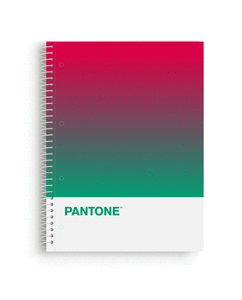 Cuaderno A4 Pantone Rojo y Verde
