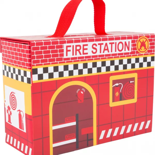 Imagen de maletín de juego de bomberos