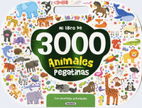 Mi Libro de 3000 Pegatinas de Animales Con Divertidas Actividades