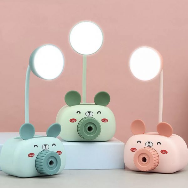 Mini Lámpara Osito Kawaii con Complementos