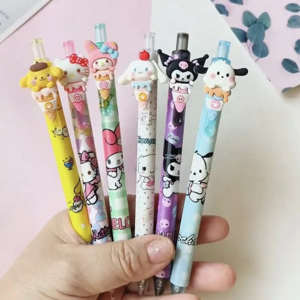 Imagen de bolígrafo de helados con personajes de sanrio