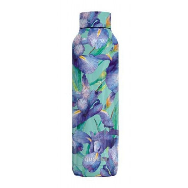 Botella de Acero Inoxidable Térmica Azul Flores Quokka 630ml - La Selva de  Papel - Papelería y regalos