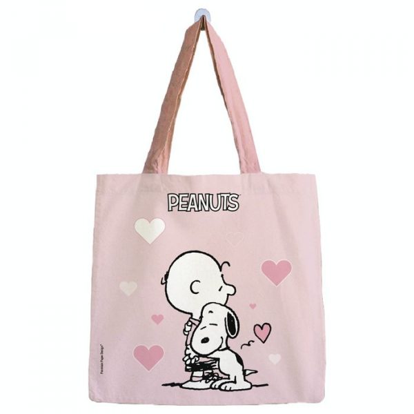 Tote Bag Snoopy Friend Love Pequeña