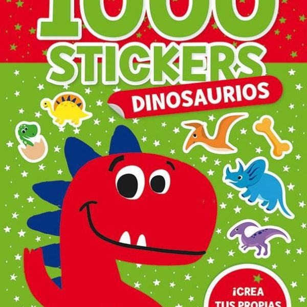 Libro con 1000 Stickers de Diosaurios
