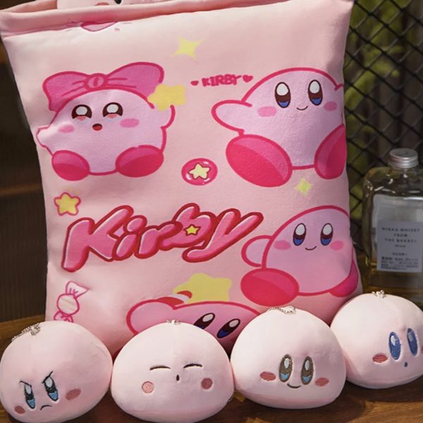 Cojín Relleno de Peluches Kirby