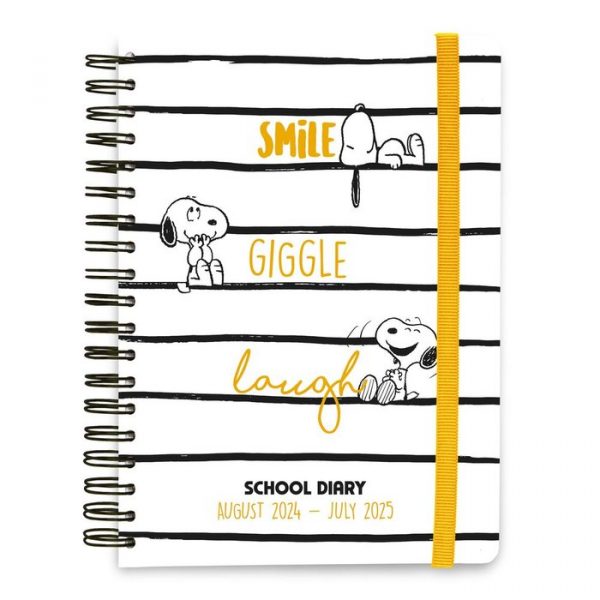 Agenda Escolar Semana Vista Snoopy 24-25