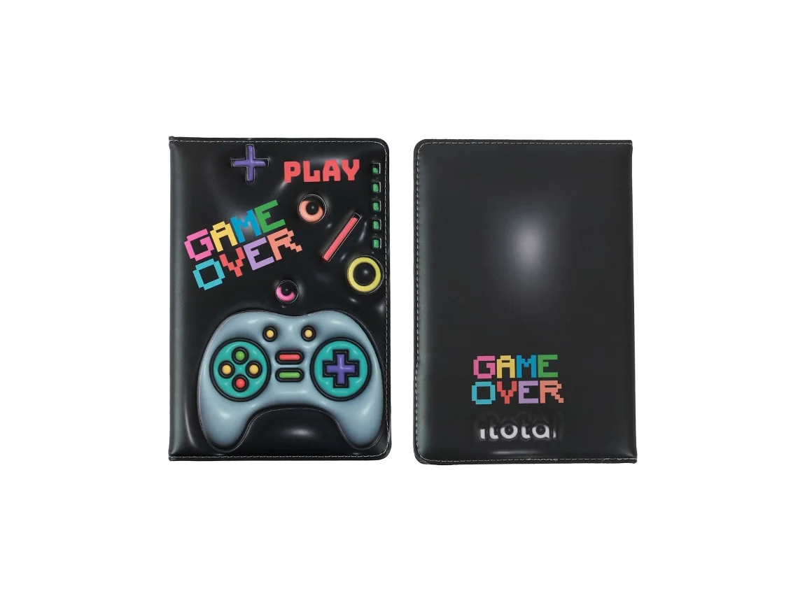 Cuaderno A5 Liso 3D Acolchado Game Over - Imagen 3
