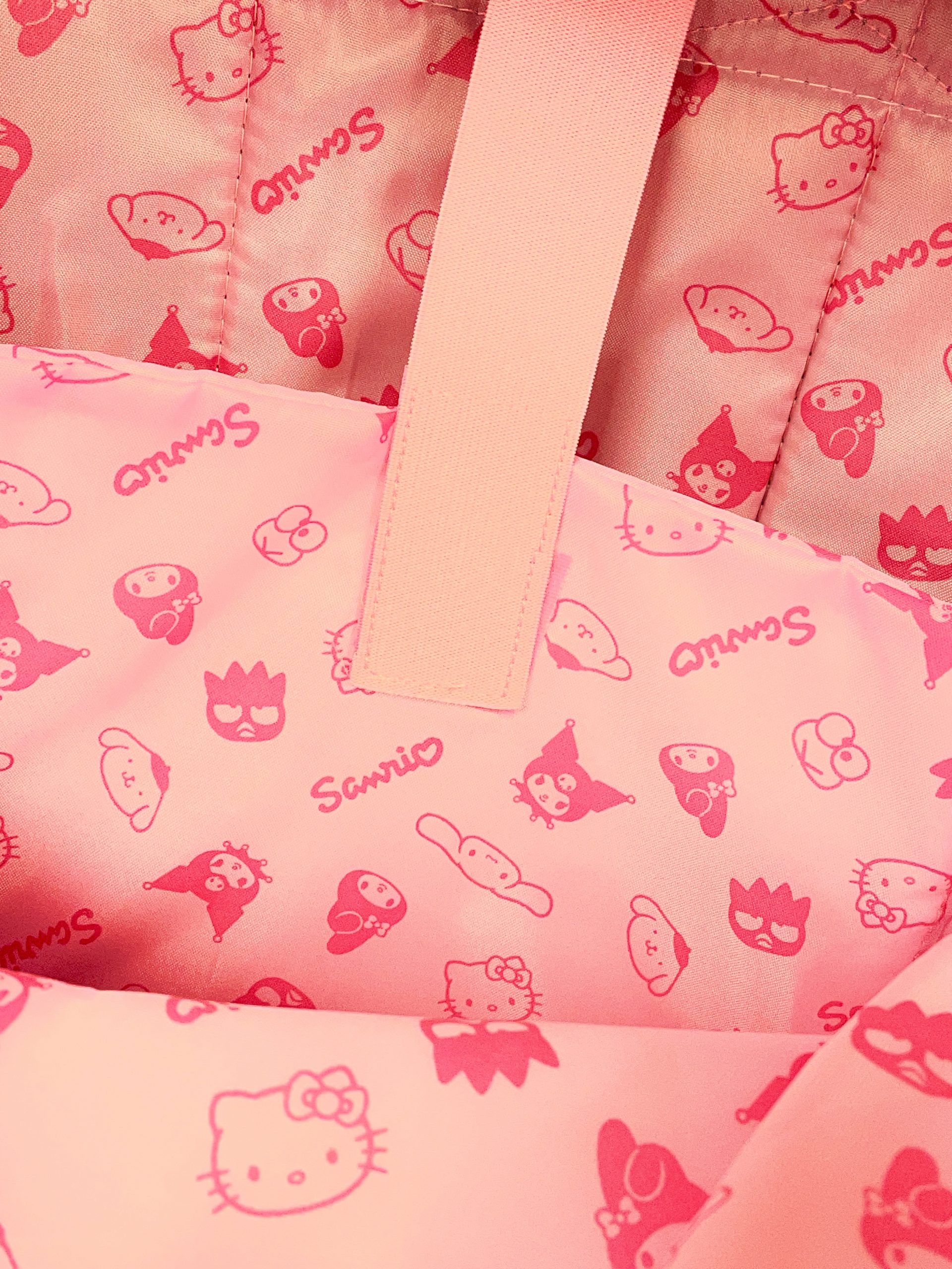Mochila Cinnamoroll Cuadros Vichy 43cm - Imagen 4