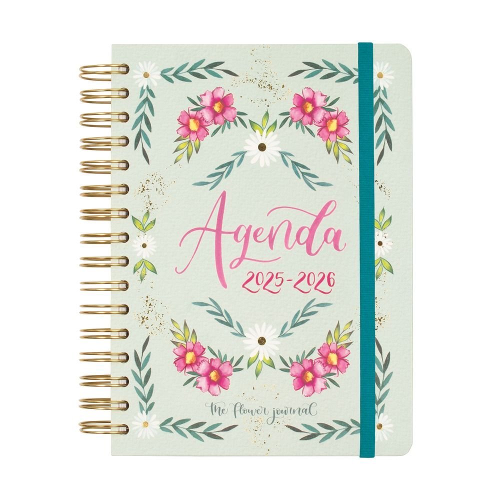 Agenda Escolar Día Página 25/26 The Flower