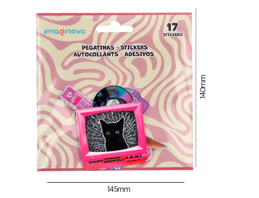 Pegatinas Retro para Decorar Objetos o Superficies - Imagen 3