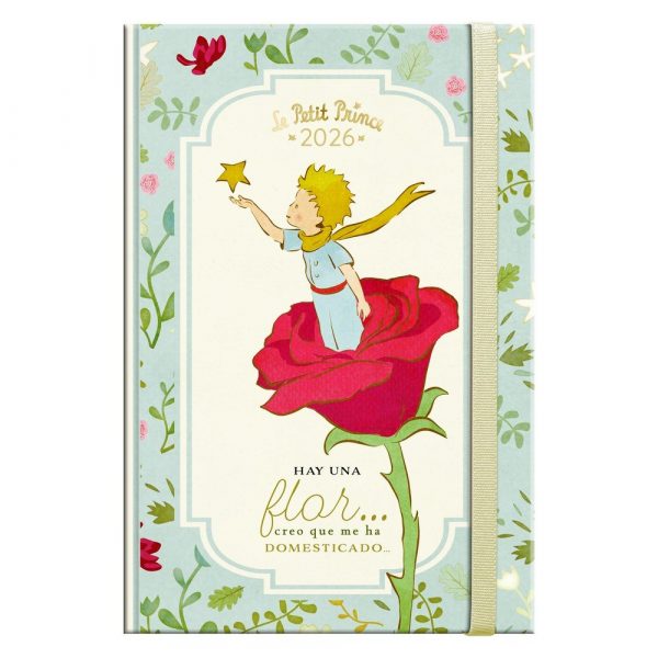Agenda Anual Semana Vista A5 El Principito 2026
