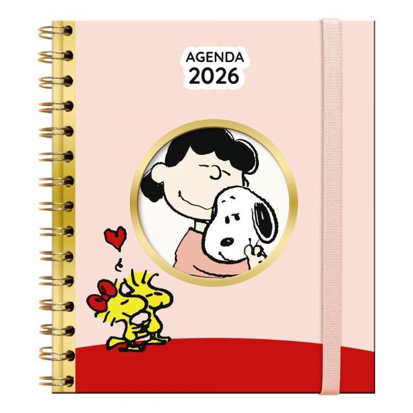 Agenda Anual Semana Vista Snoopy 2026