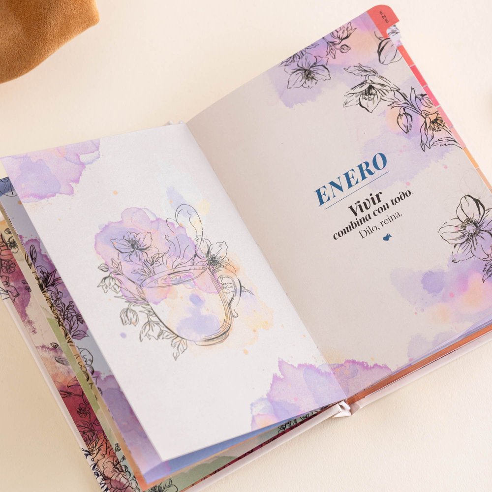 Agenda Anual Semana Vista Bolsillo La Vecina Rubia 2026 - Imagen 3