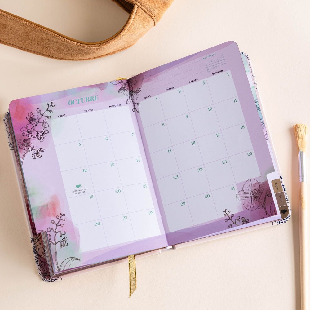 Agenda Anual Semana Vista Bolsillo La Vecina Rubia 2026 - Imagen 4