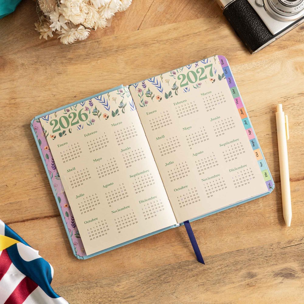 Agenda Anual Semana Vista Bolsillo María Hesse 2026 - Imagen 6