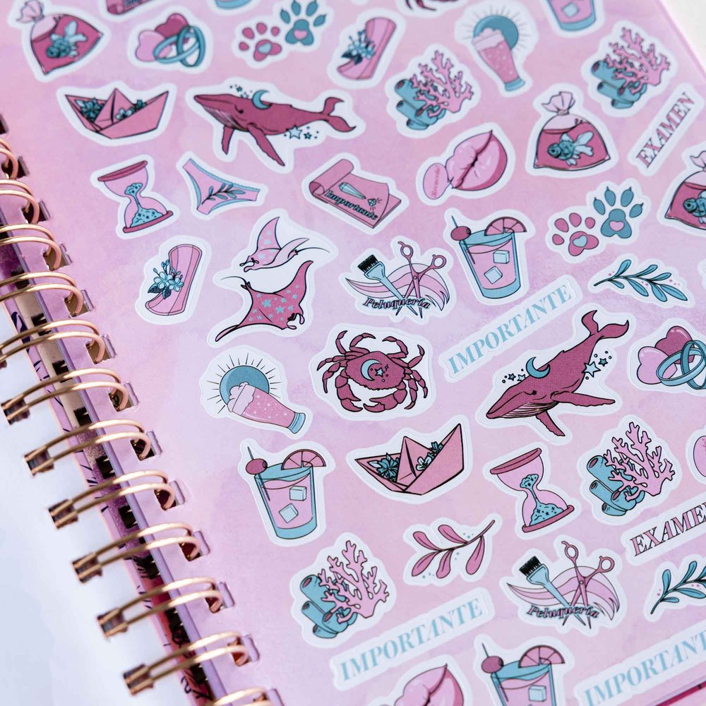 Agenda Anual Día Página A5 La Vecina Rubia 2026 - Imagen 2