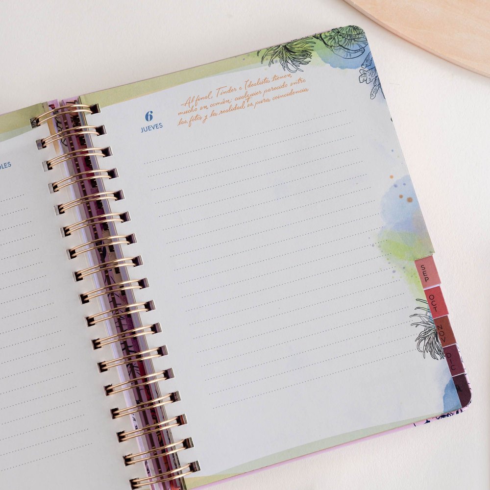 Agenda Anual Día Página A5 La Vecina Rubia 2026 - Imagen 5