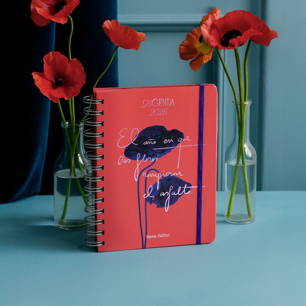 Agenda Anual Día Página A5 Sara Búho 2026